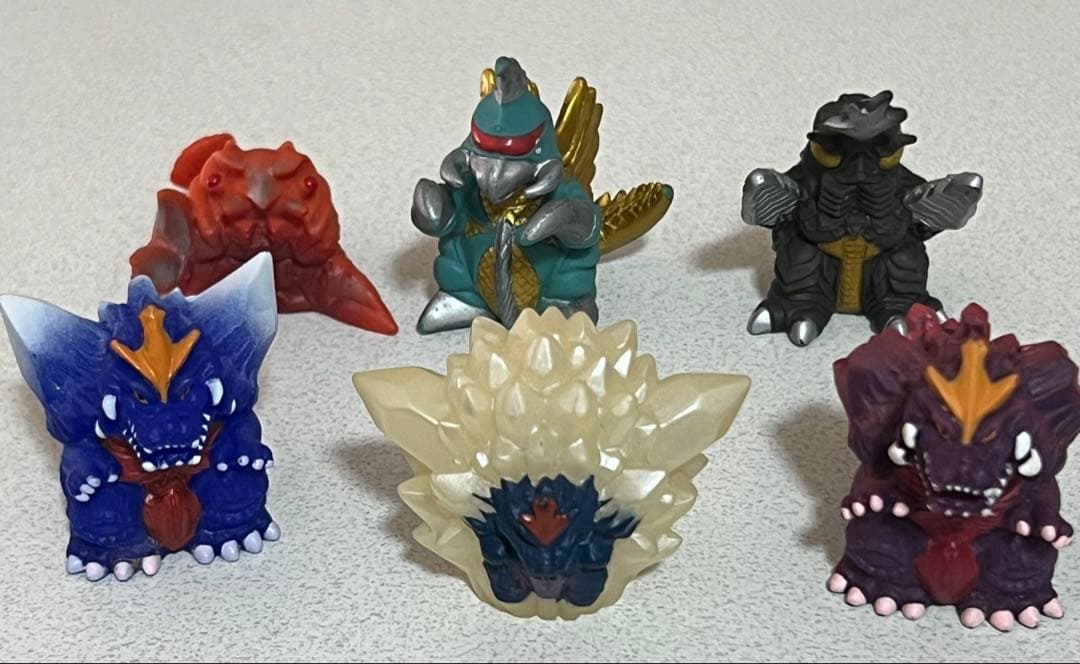 ゴジラ　指人形　怪獣集　東宝　BANDAI 24体