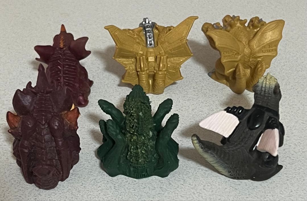ゴジラ　指人形　怪獣集　東宝　BANDAI 24体