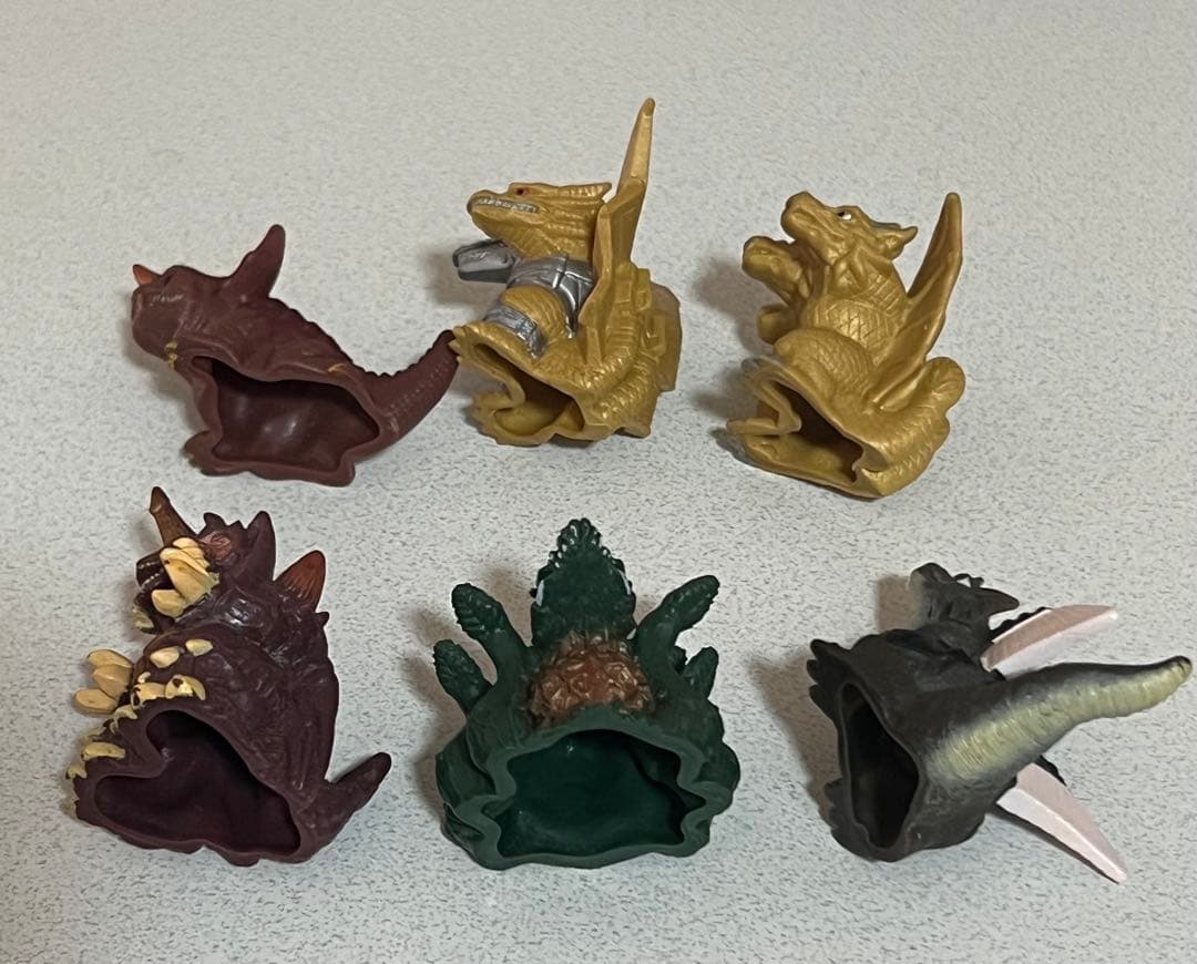 ゴジラ　指人形　怪獣集　東宝　BANDAI 24体