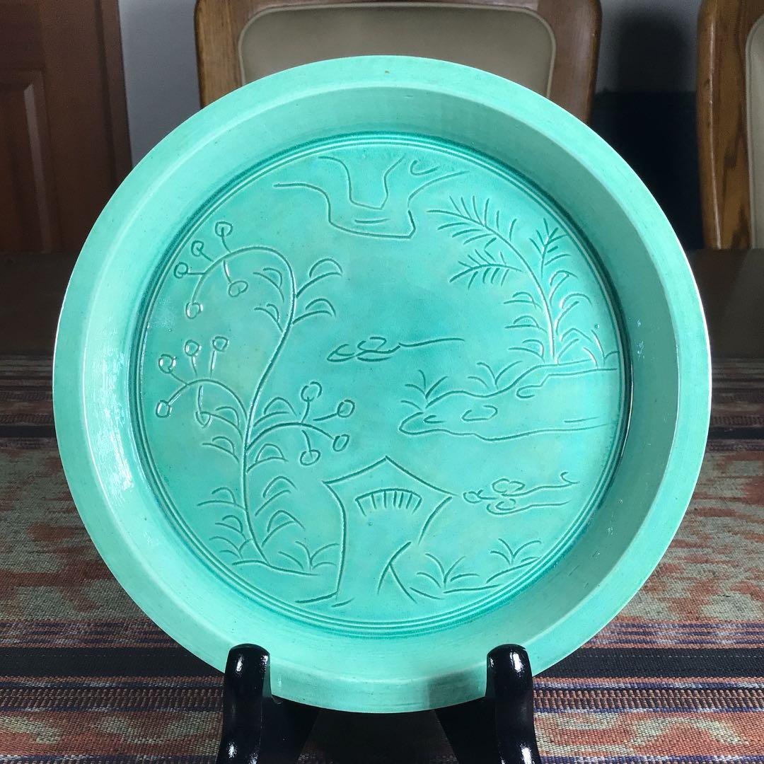 『感謝祭うー特価』　『未使用』　清水焼　斎藤雲楽　中皿　5枚