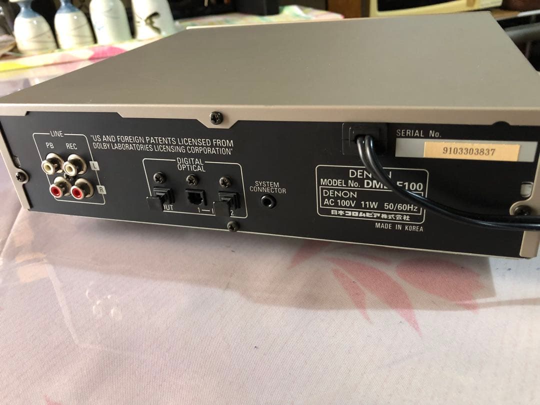 DENON DMD-F100 ＭＤデッキ　超美品　完璧動作品