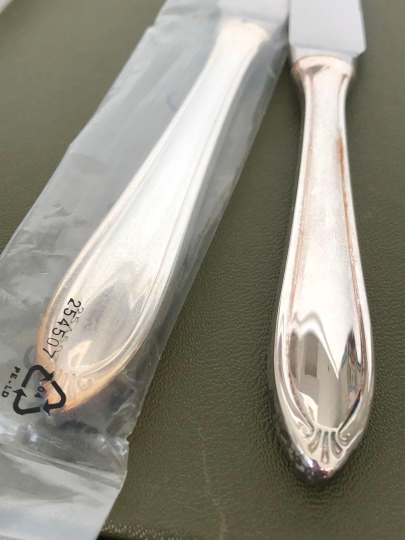 未使用　Versailles カトラリー 14本　シルバープレート　C/王冠刻印