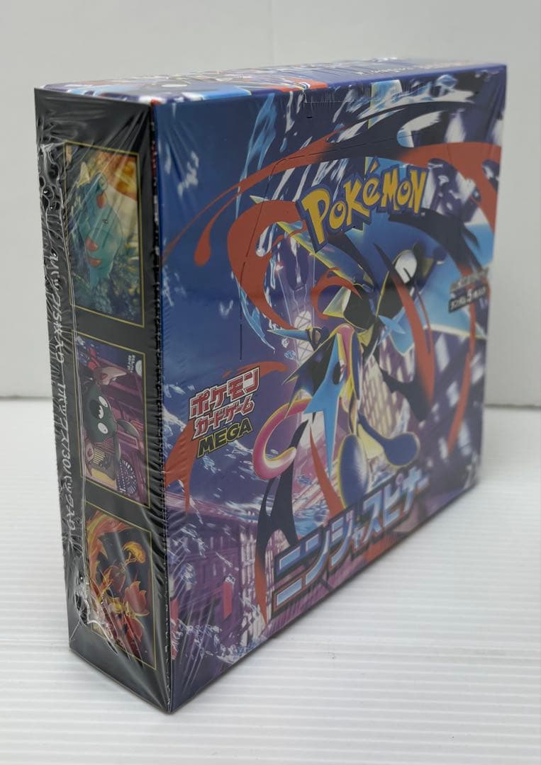 【新品未開封品】 ポケモンカードゲーム ニンジャスピナー①BOXシュリンク付きⓕ