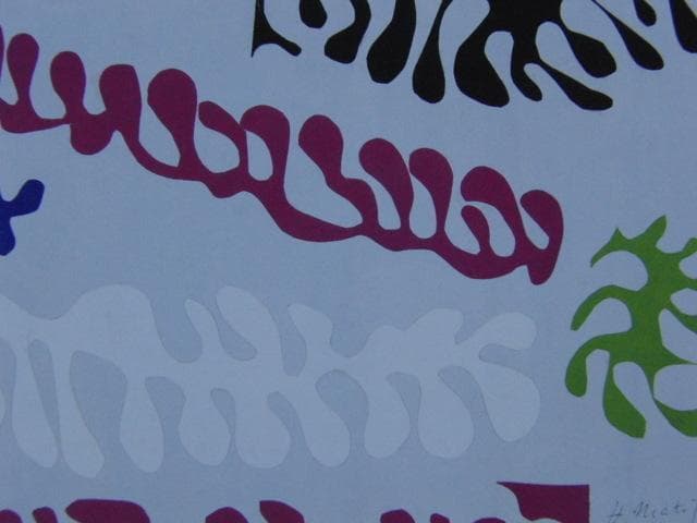 アンリ・マティス、「礁湖」、希少な画集より、 新品高級額装付、状態良好