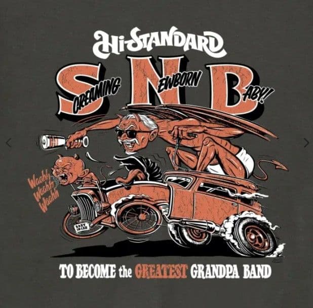 新品 Hi-STANDARD SNB JACK-O Tシャツ ハイスタ Tシャツ