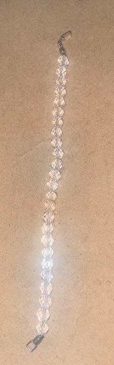 特殊カット水晶ブレスレット！！とおまけブレスレット！