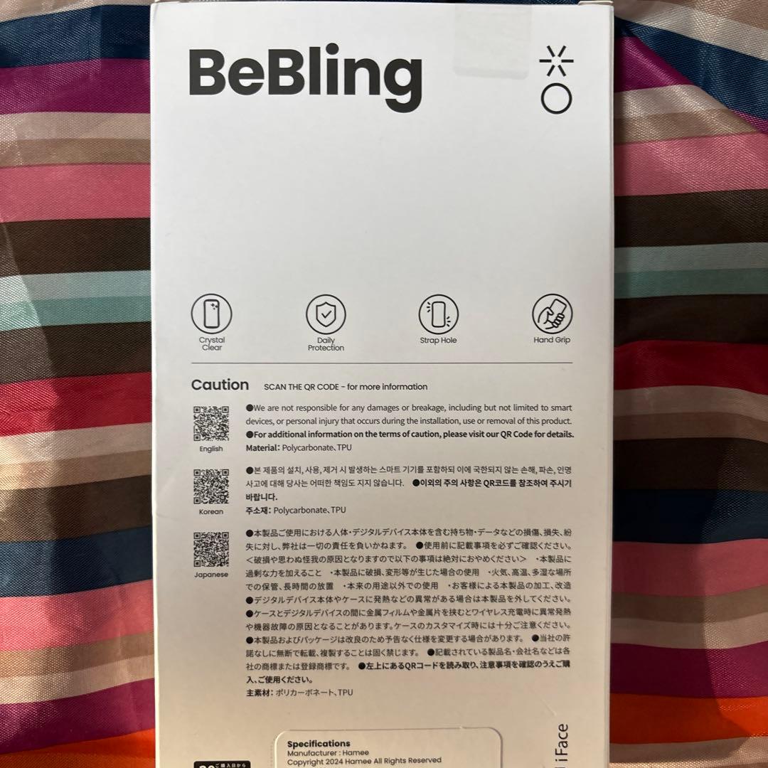 iFace BeBling iPhone 16 Pro用ケース