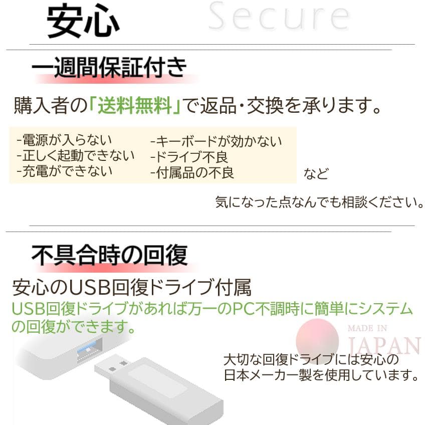 【爆速＆美品】バッテリ良品オフィス付きモバイルノートパソコン Windows11