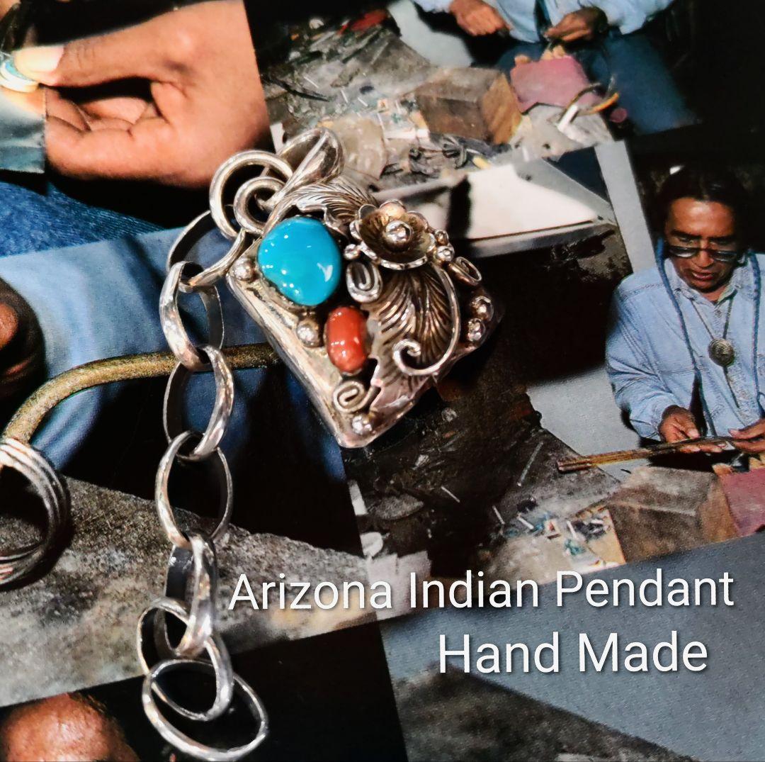 ネックレス・ペンダント Arizona Indian Pendant Hand Made
