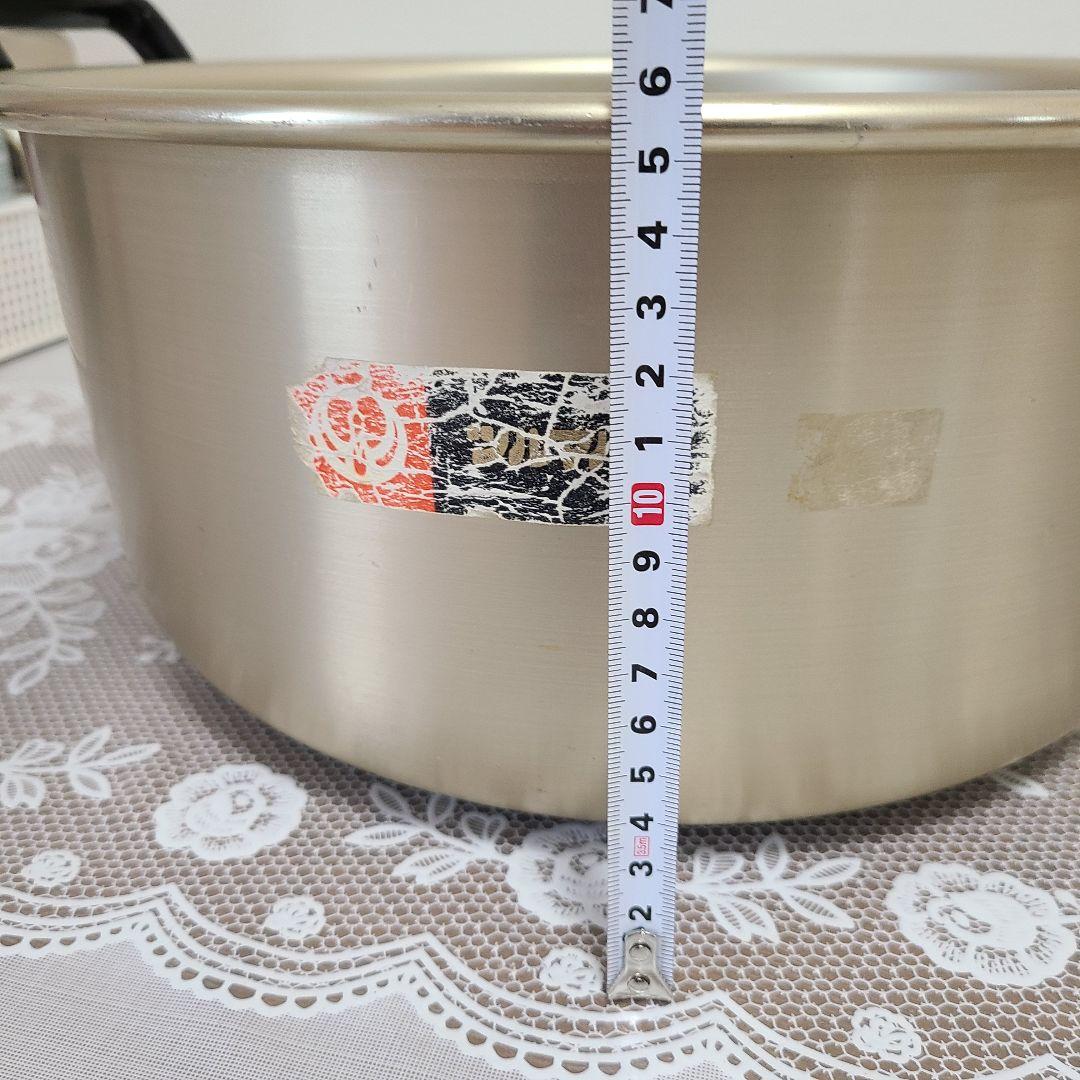 ツルマル印アルミ鍋 33cm2点 36cm1点 3点セット