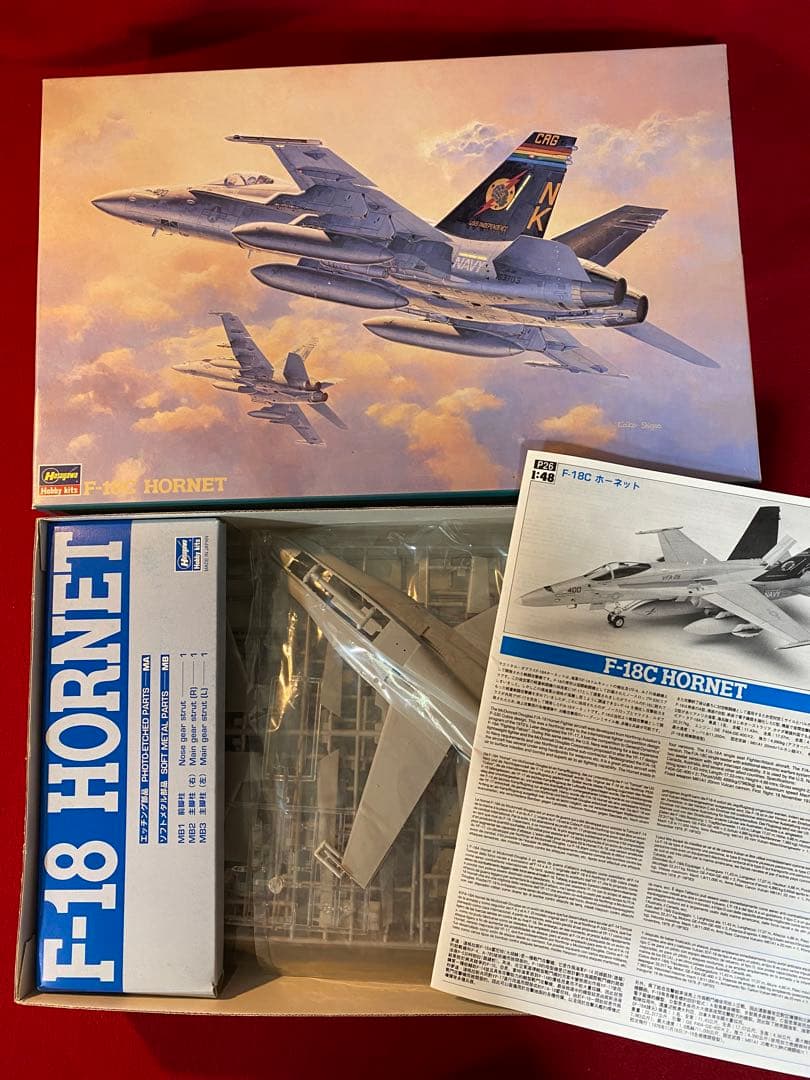 ハセガワ1/48 F-14A、F-18C、HSS-2B 全3個セット