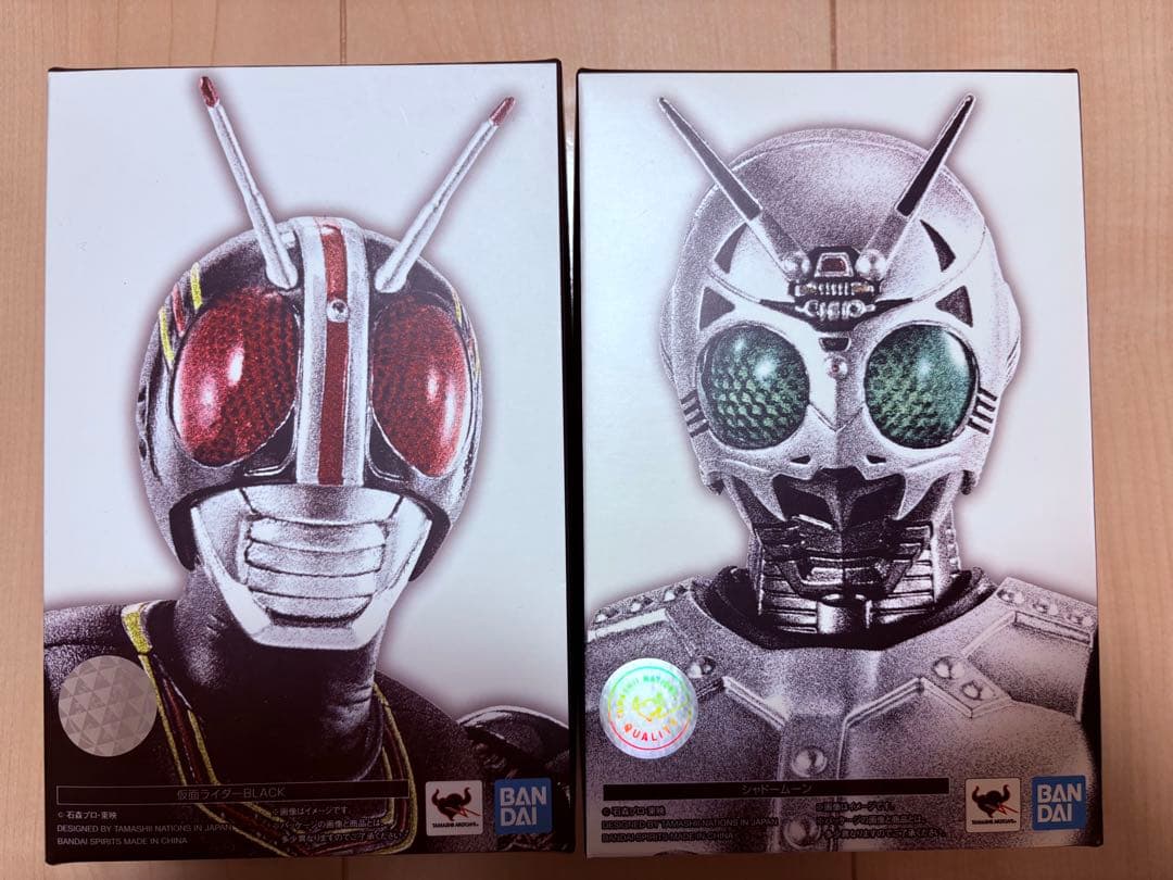 S.H.Figuarts（真骨彫製法） 仮面ライダーBLACK＋シャドームーン