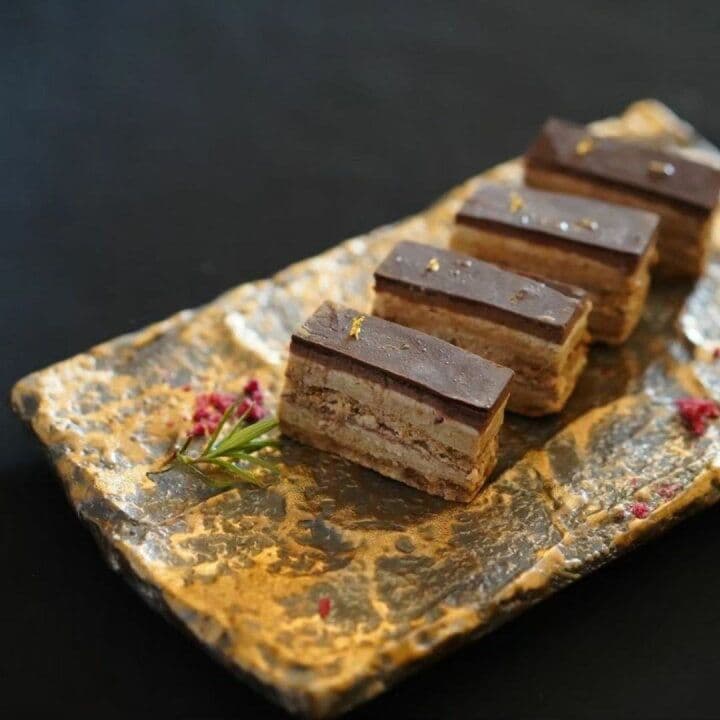 ✨金角皿3枚✨美濃焼✨お洒落✨クリスマス✨お節に✨