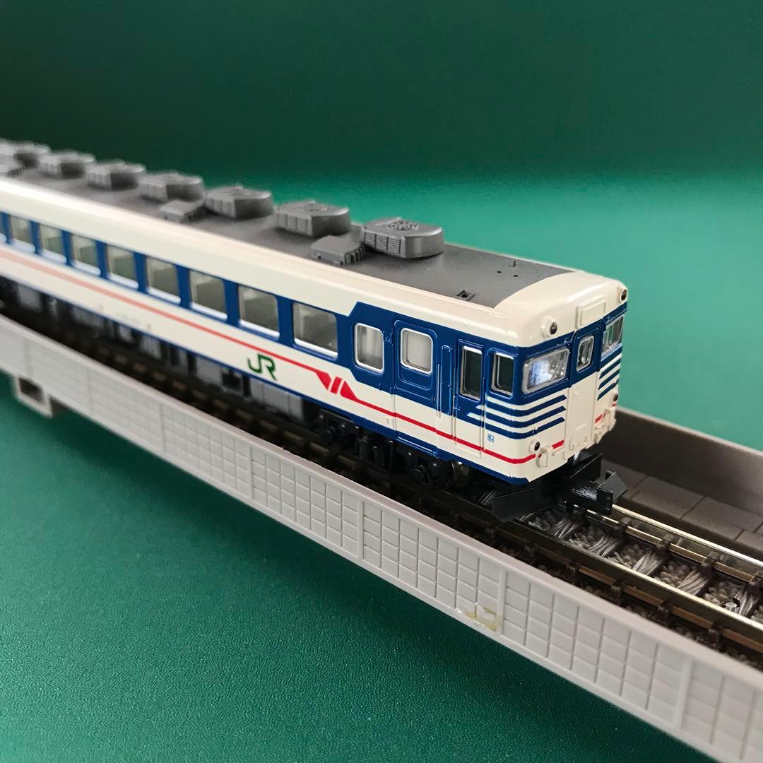 【10-357s】キハ58系 急行形気動車（新潟色）室内灯付３両セット