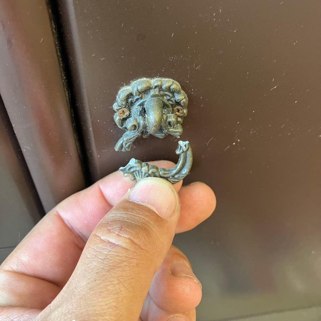 北欧レトロ オーバル型 木製サイドボード 飾り棚 古家具 古道具 ビンテージ