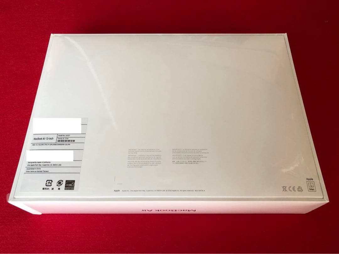 MacBook本体 APPLE MACBOOK AIR ROSE GOLD