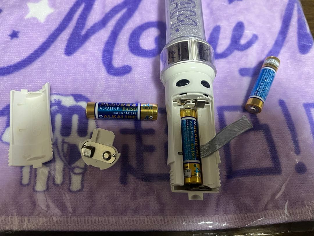 M!LK ペンライト　タオル付き