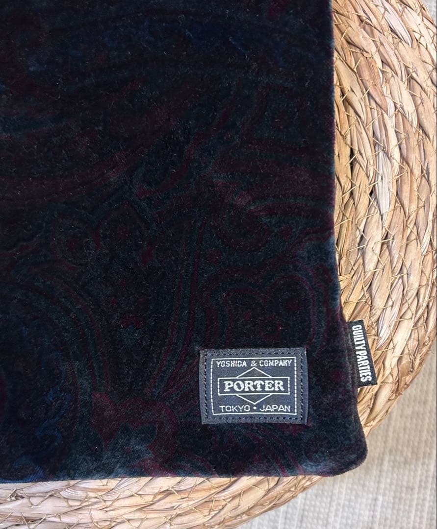 ワコマリア　ポーター　ベロア　巾着　PORTER