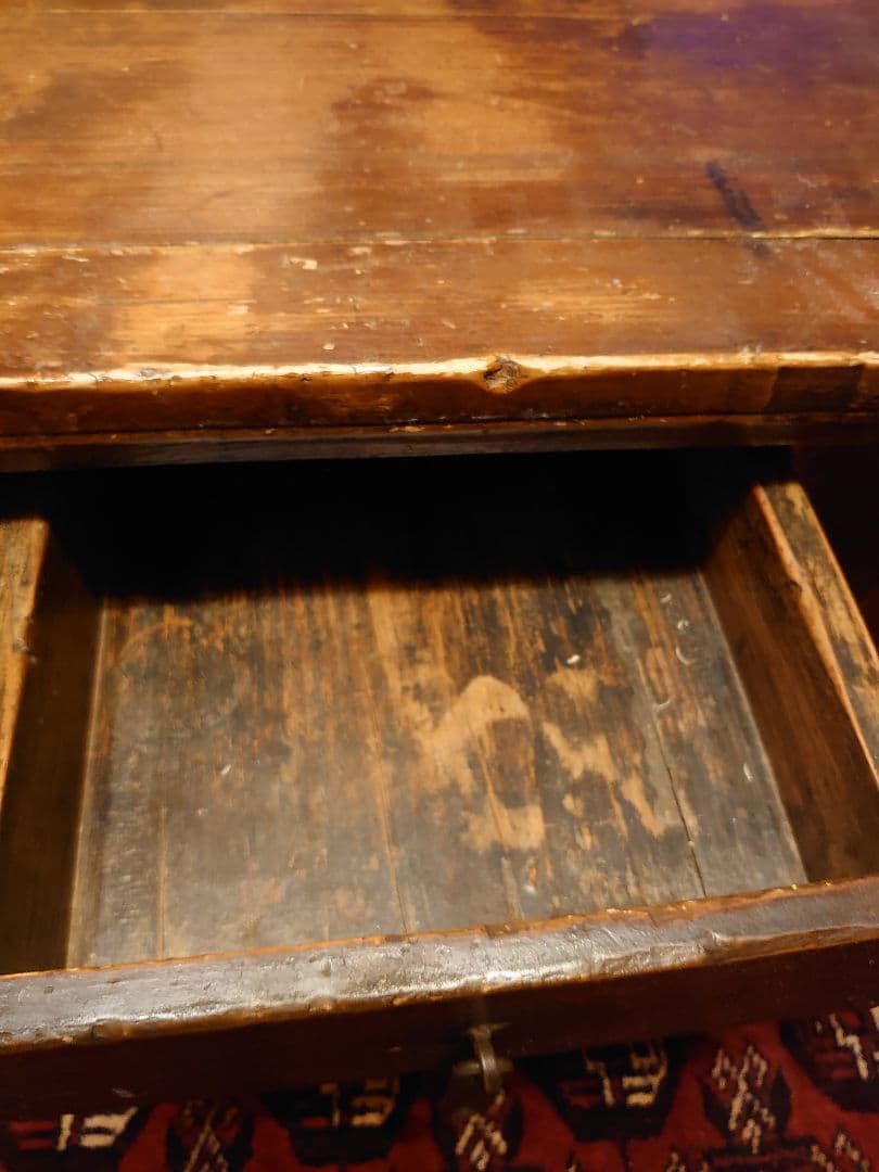 アンティーク引き出し机