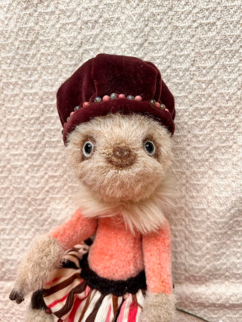 ナマケモノ　なまけもの　mironuts みはらゆき　テディベア　作家