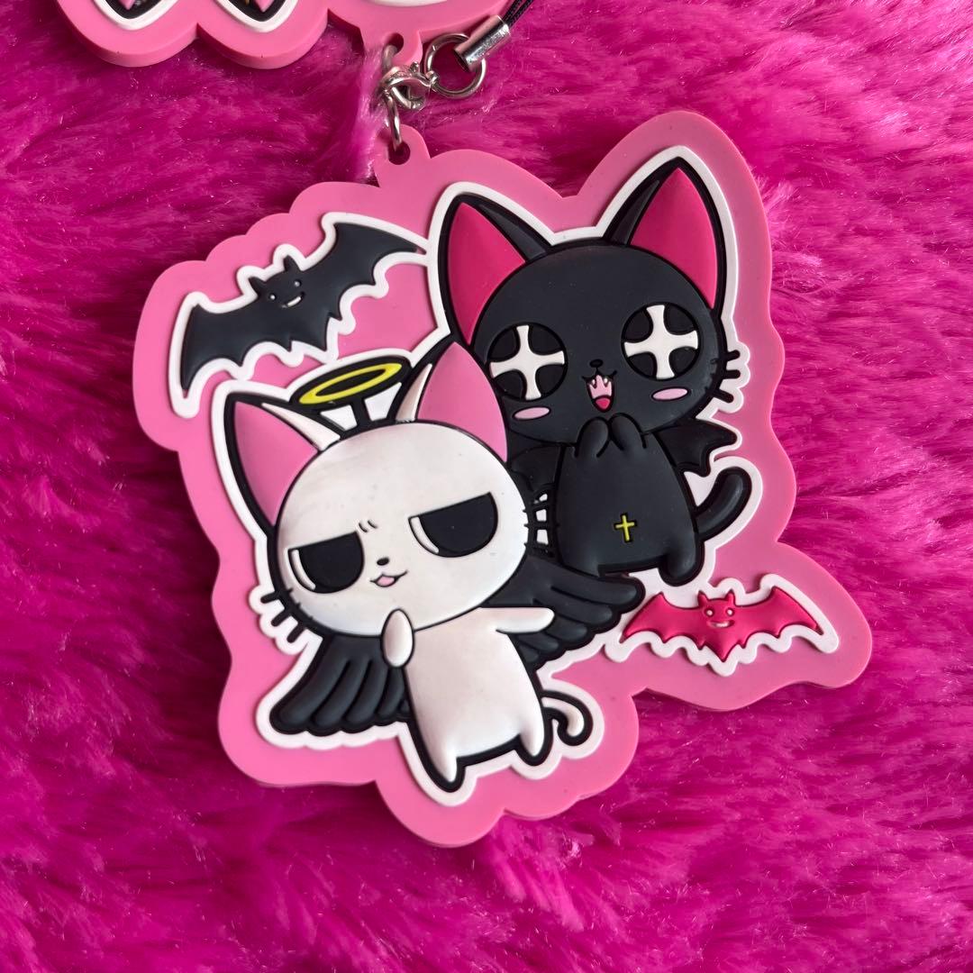 ★当時物★ にゃんぱいあ ラバーストラップ 廃盤希少【平成レトロ】まさむにゃ