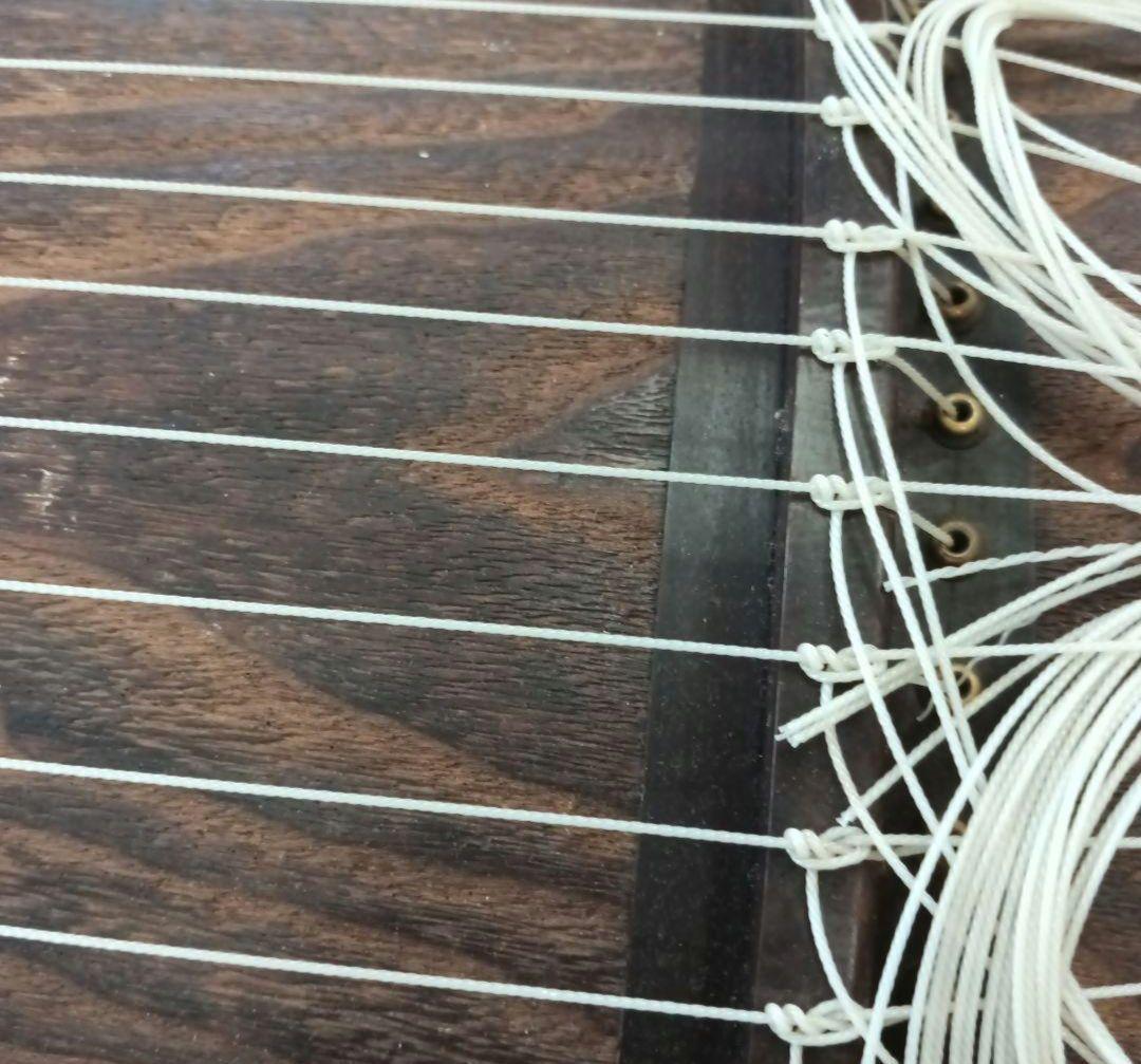 お琴　筝　筝柱付き