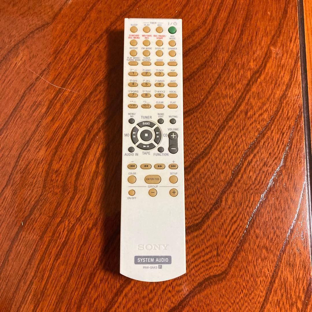 SONY MDシステムステレオ　CMT-M3 (HCD-M3)メンテナンス済み
