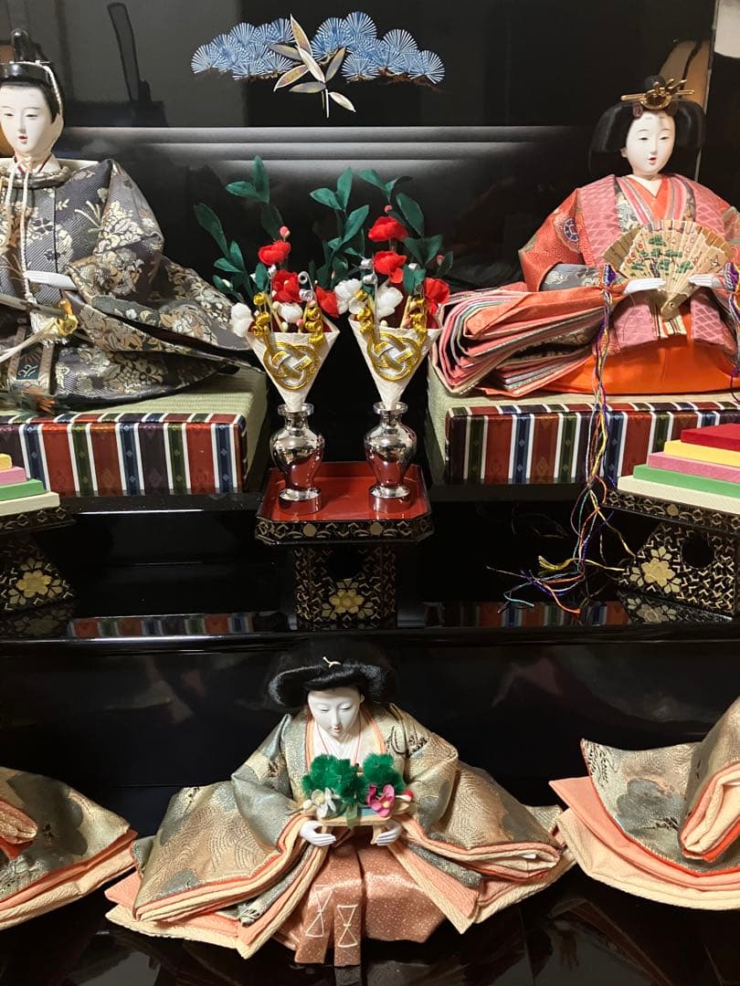 雛人形　紅梅雛　久月