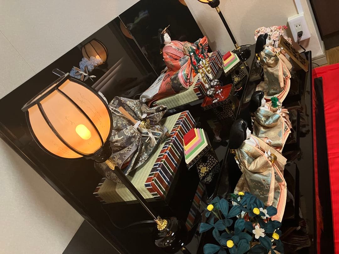 雛人形　紅梅雛　久月