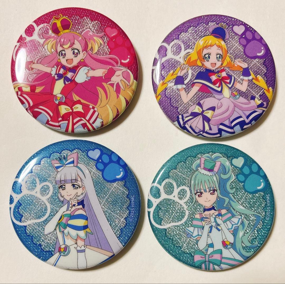 わんぷり タワレコカフェ 缶バッジ アクリルクリップ ステッカー