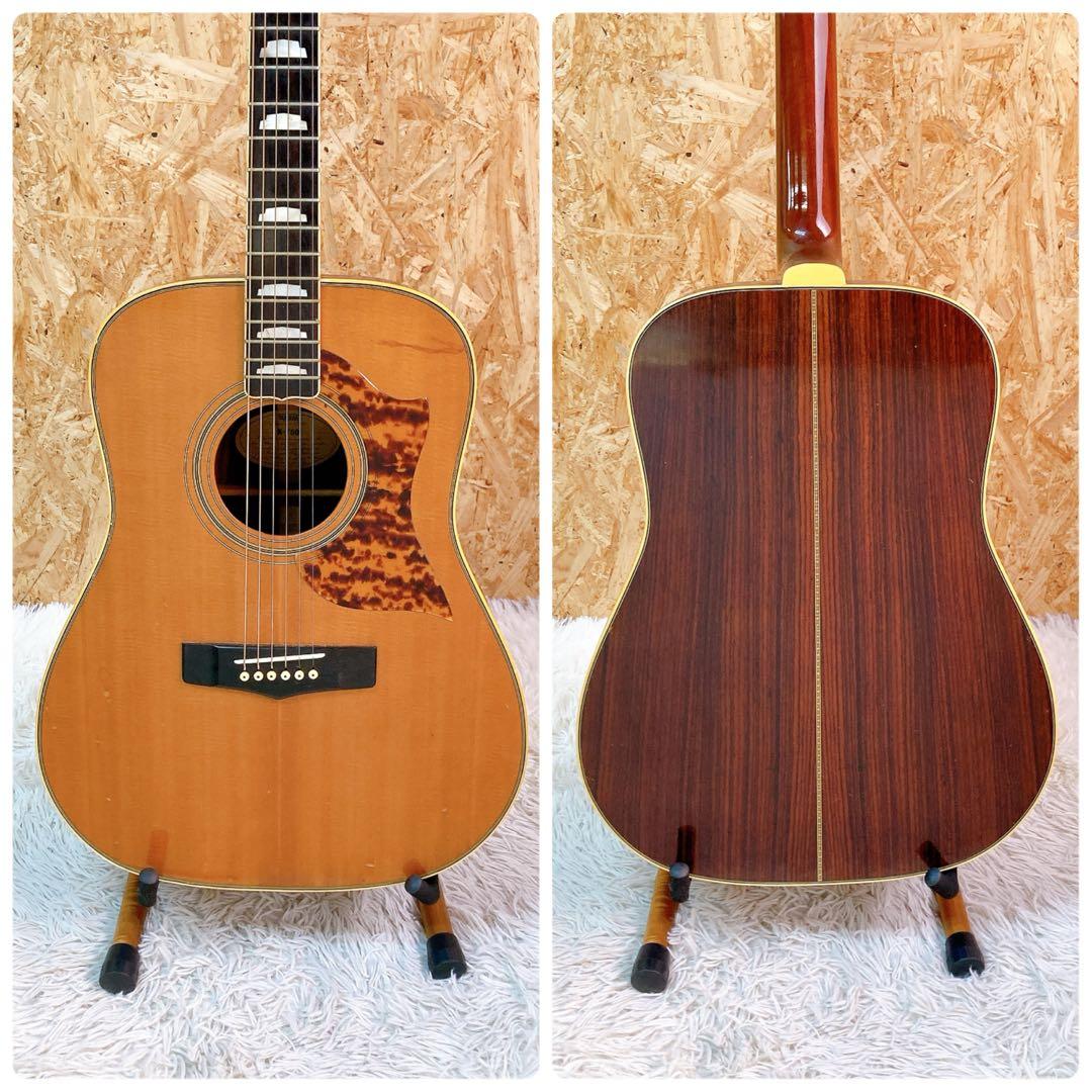 YAMAHA ヤマハ　N-700 トップ単板　ヤマハ　アコギ　ハードケース付き
