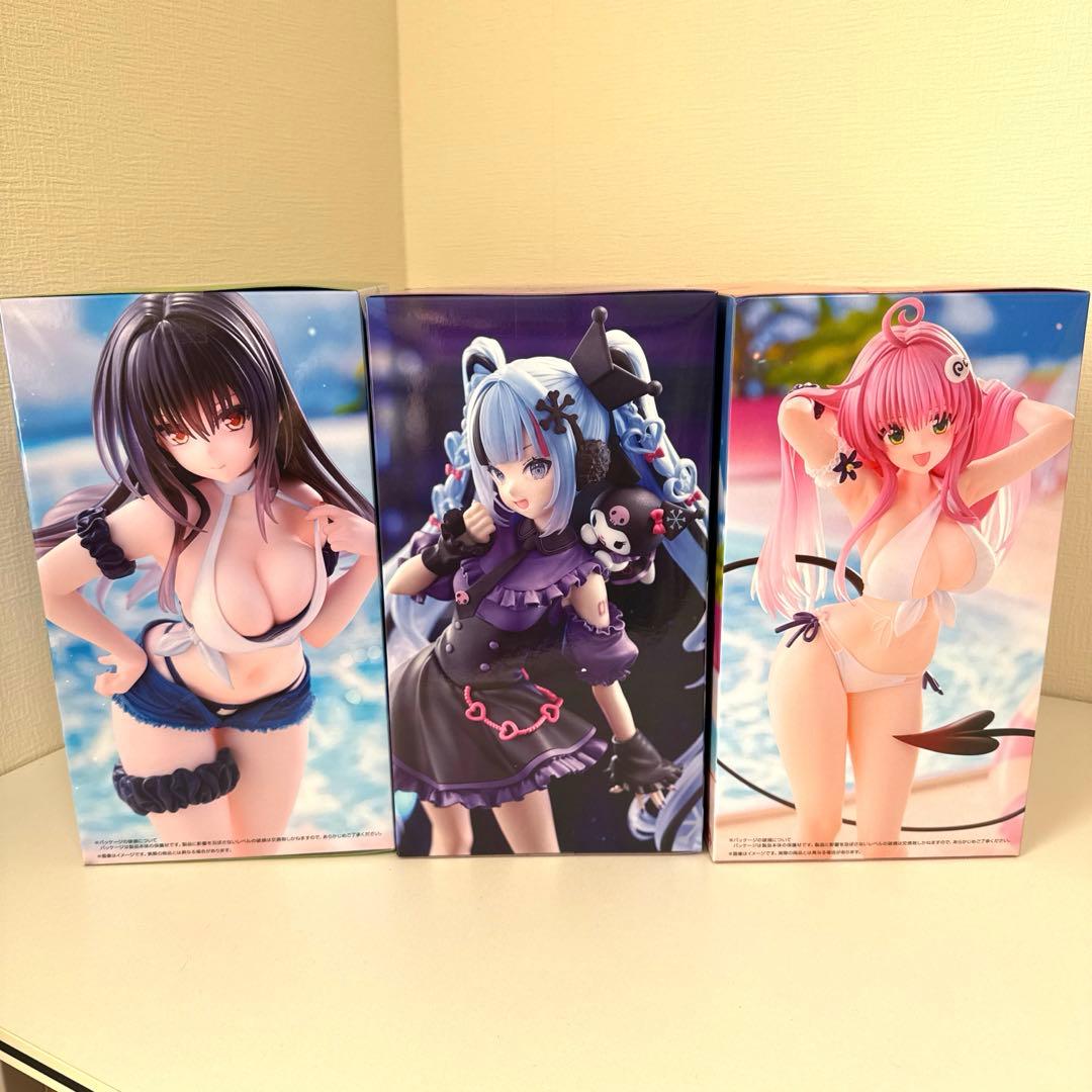 Trio-Try-iT Figure 雪ミク×クロミ 古手川唯 ララ 3種セット