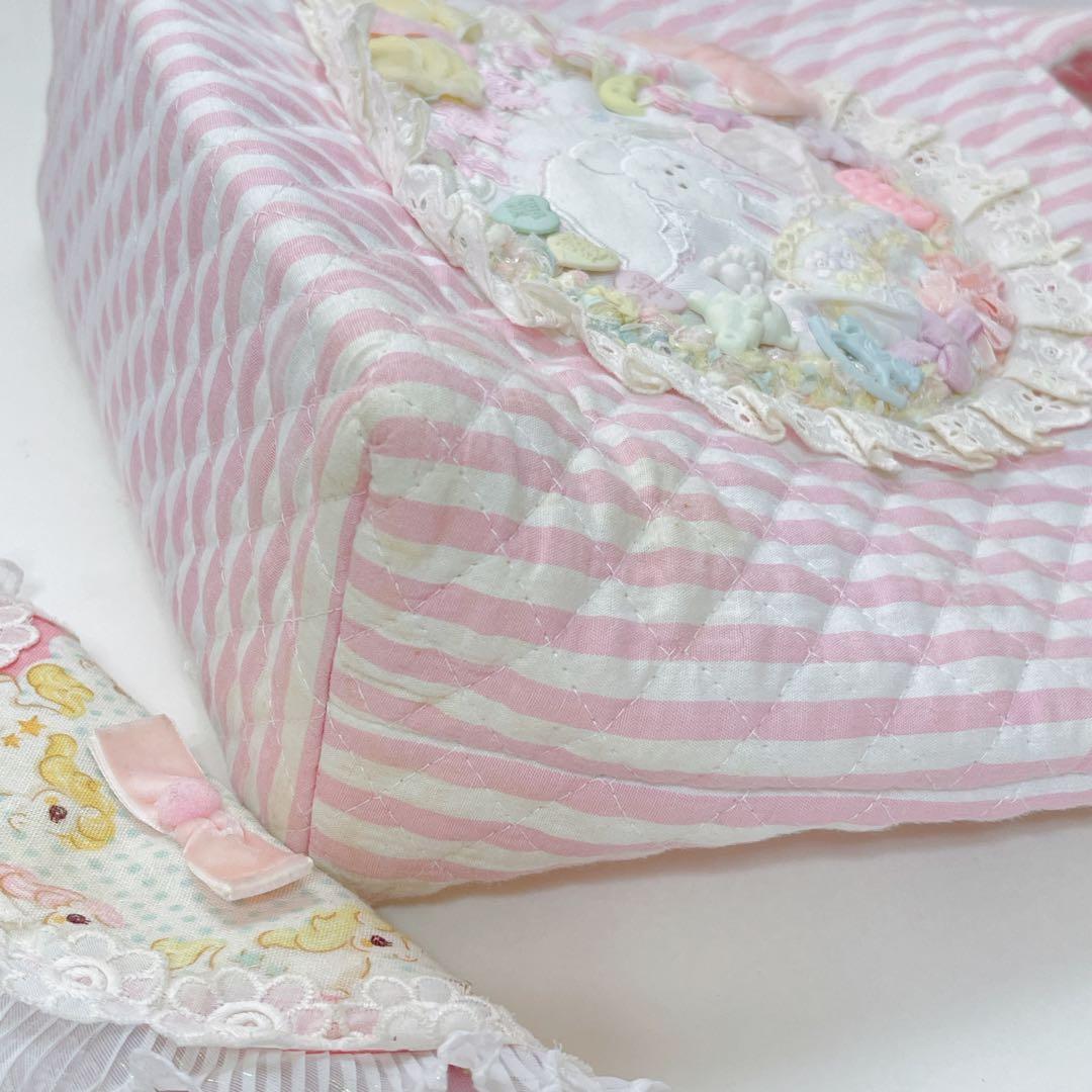 バッグ うさぎ くま アクセサリー がま口 ハンドメイド ファンシー ゆめかわ