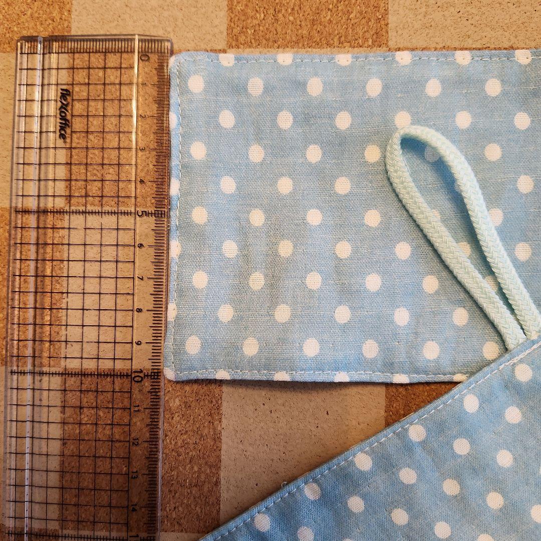 乾布摩擦タオル ハンドメイド オーダー 水色