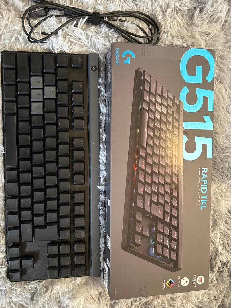 logicool　G515 RAPID TKL 使用期間1ヶ月　付属品完備