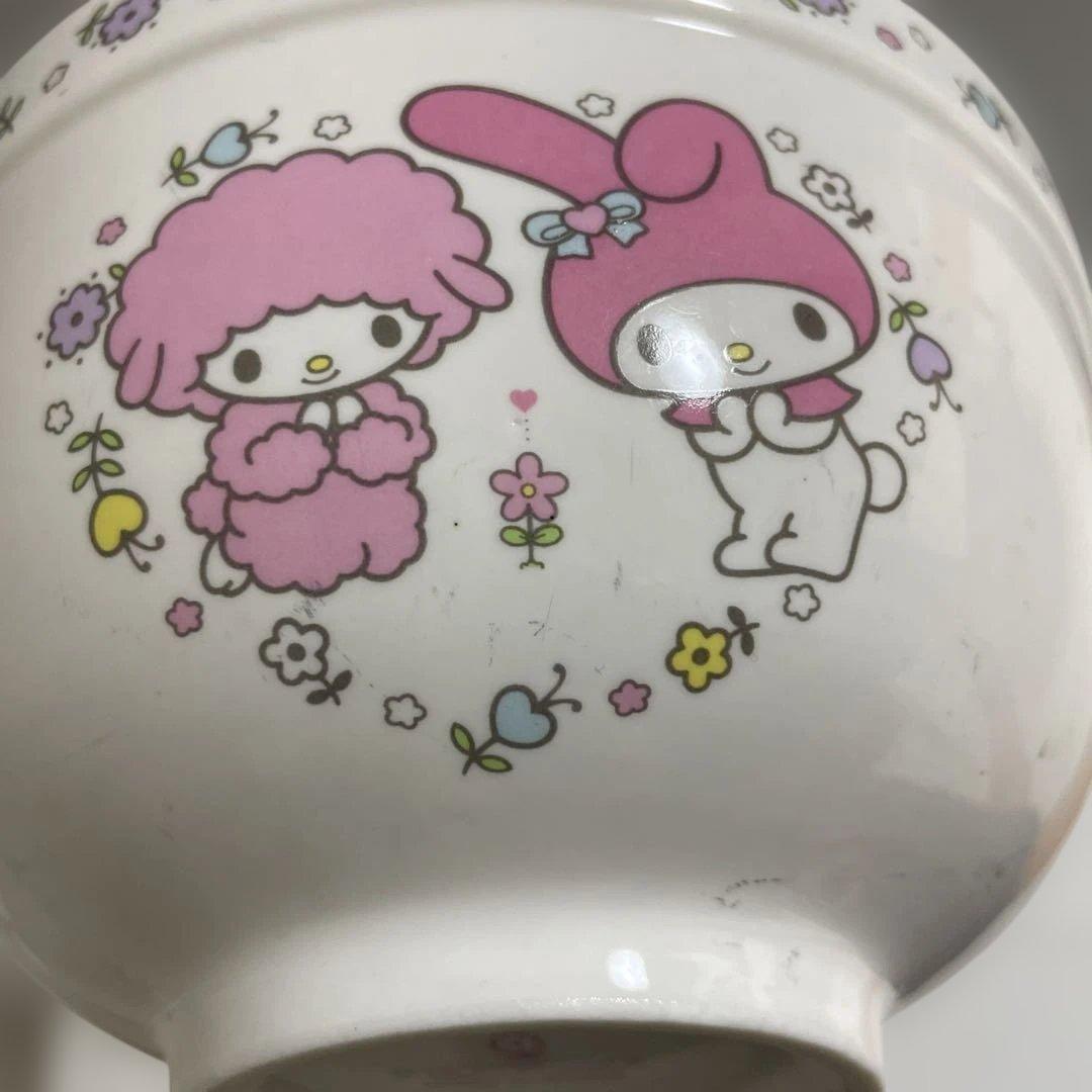 マイメロディフタ付きどんぶり　2005食器　レトロ　レア