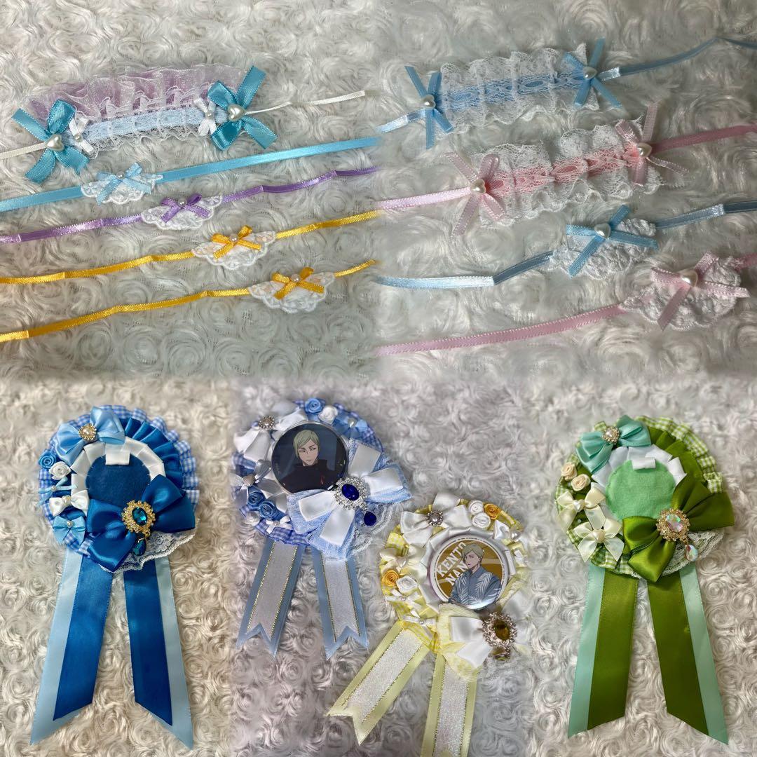 ヘッドドレス スタイ リボン ロゼット トレカケース ぬい服 オーダーページ