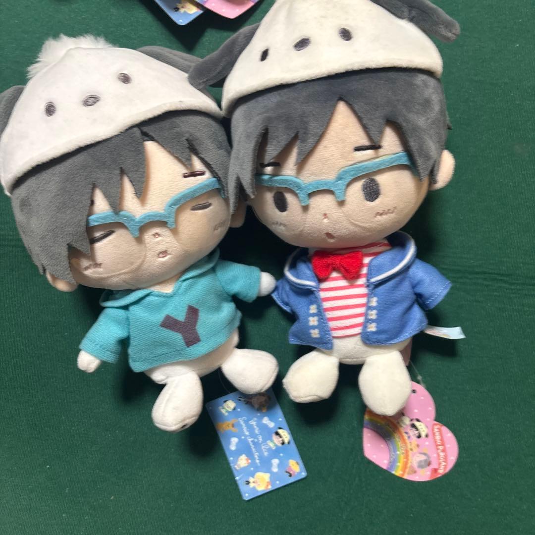 ユーリ!!! on ice サンリオ ぬいぐるみ　6点セット