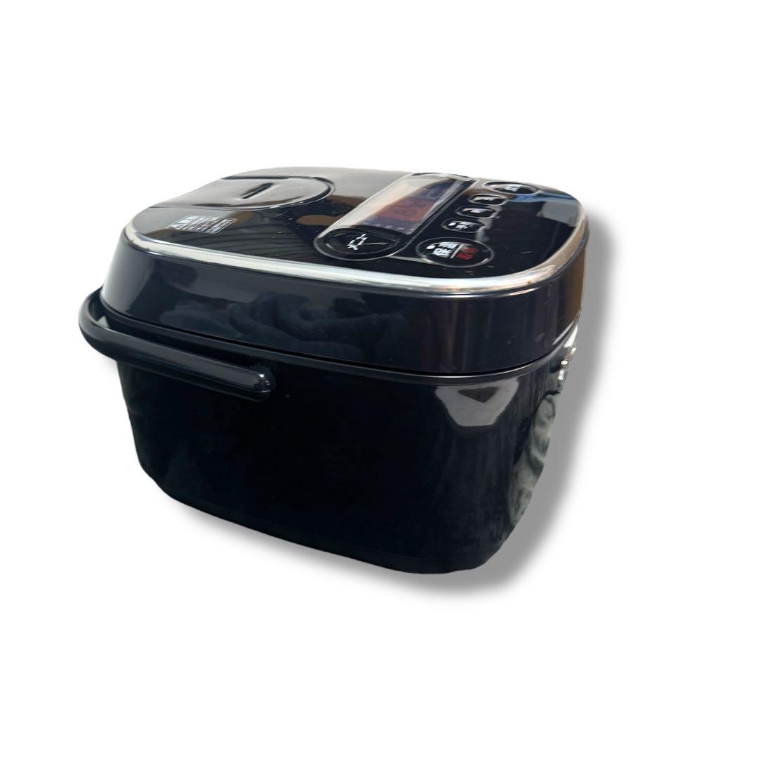 【美品】アイリスオーヤマ 炊飯器 マイコン式 5.5合 ブラック