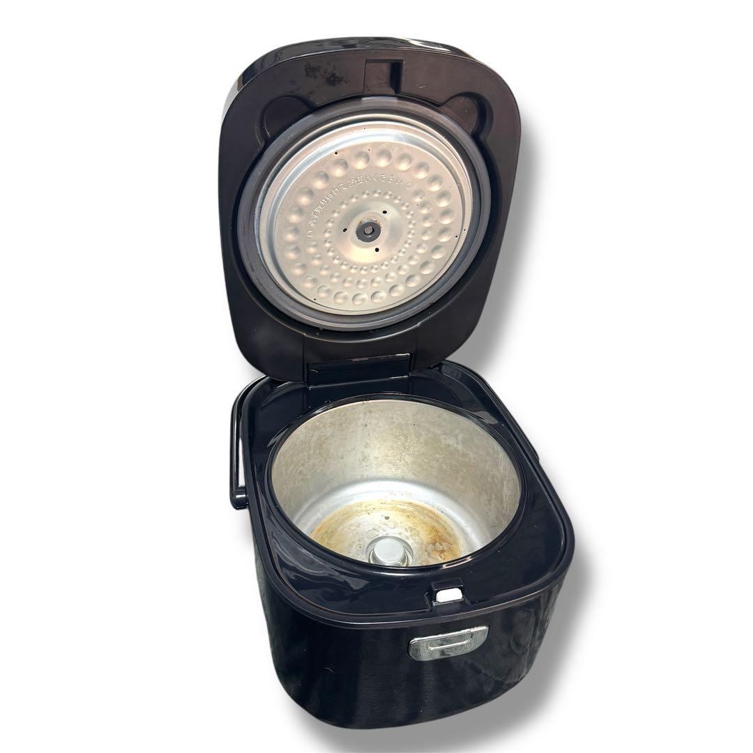 【美品】アイリスオーヤマ 炊飯器 マイコン式 5.5合 ブラック