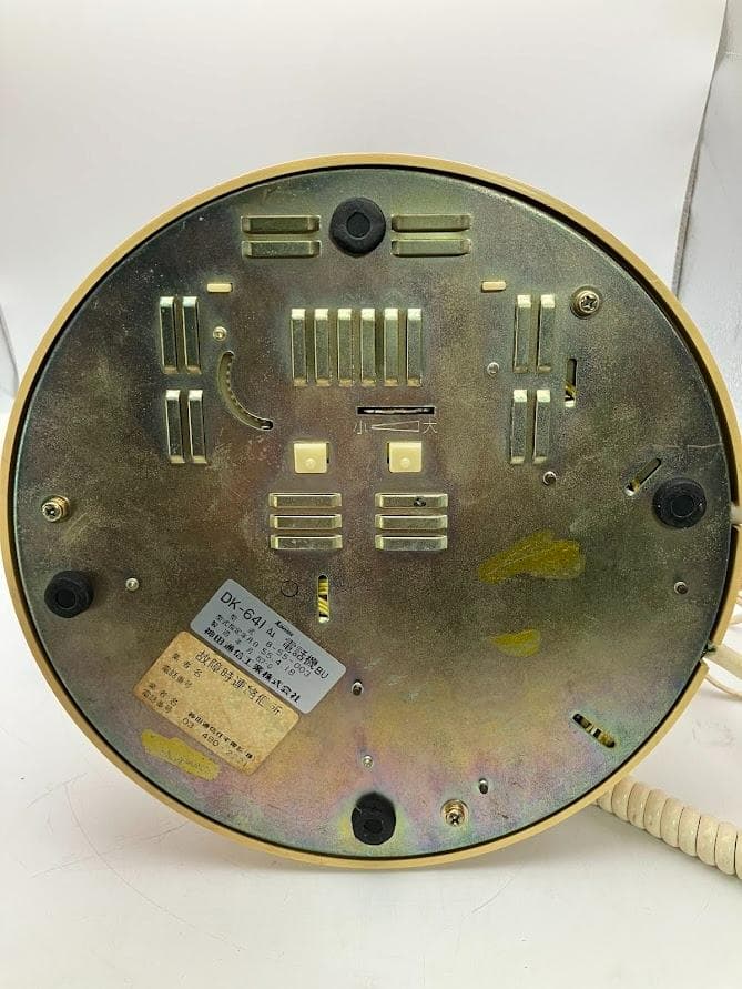 【激レア】　レトロ　ミッキーマウス　ダイヤル式　電話機