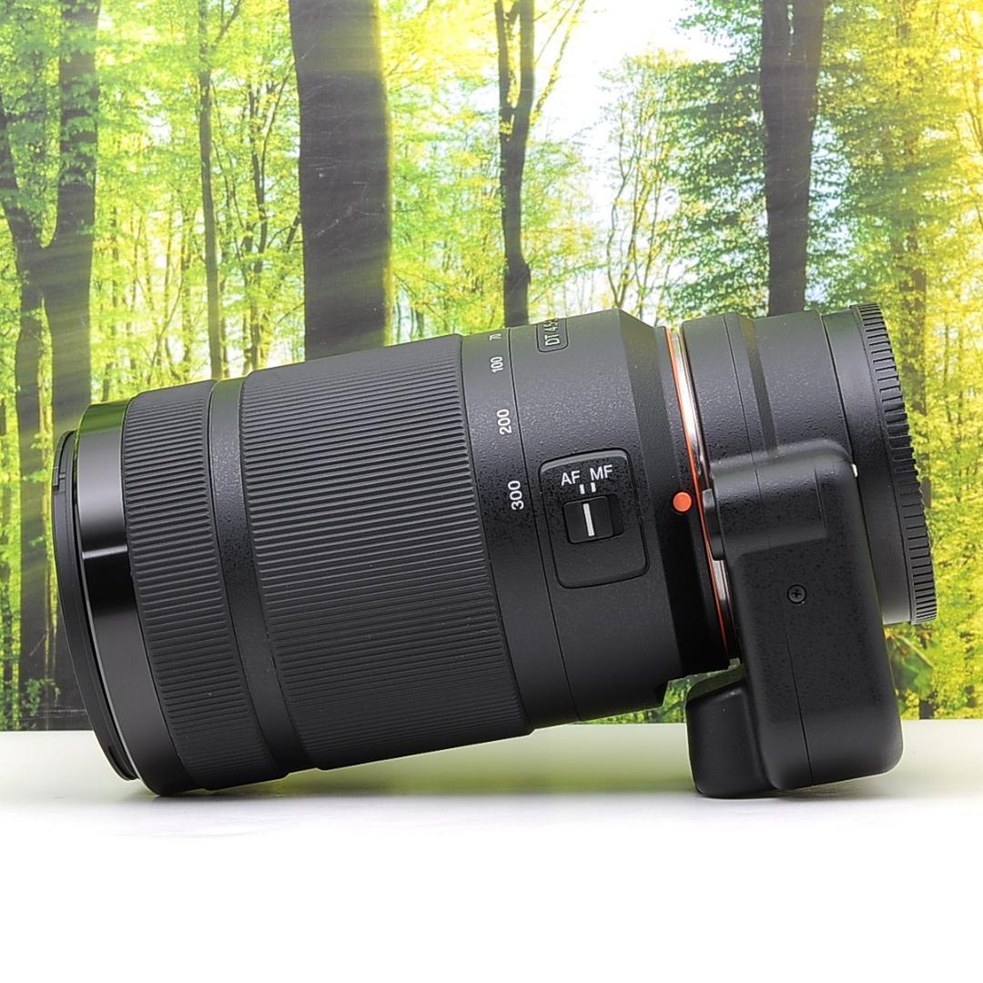 SONY SONY純正マウントアダプターLA-EA4+300mm超望遠レンズ