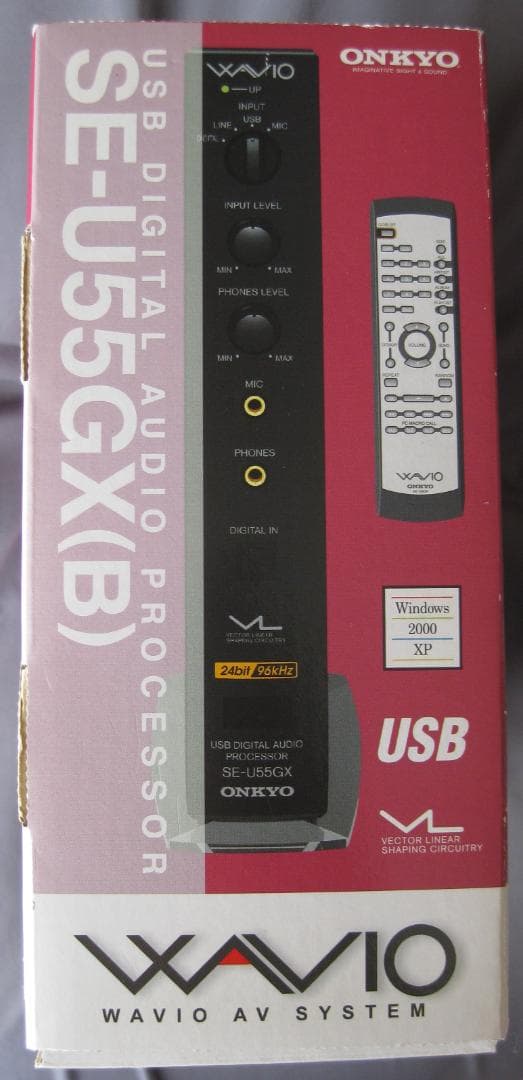 アナログ音源を本格的なデジタル音源に！　ONKYO SE-U55GX
