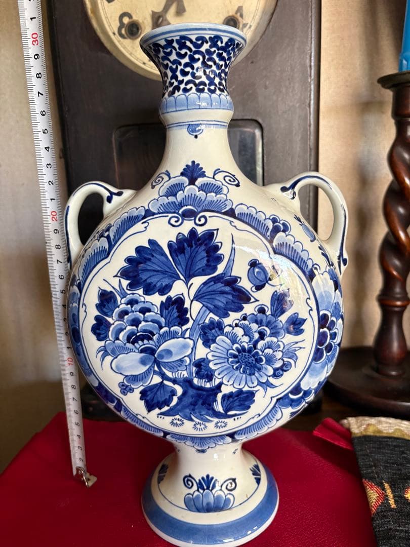 ロイヤル　デルフト　扁壺