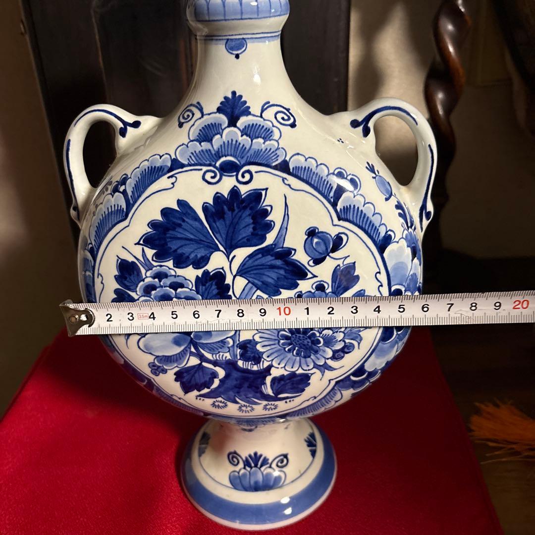 ロイヤル　デルフト　扁壺