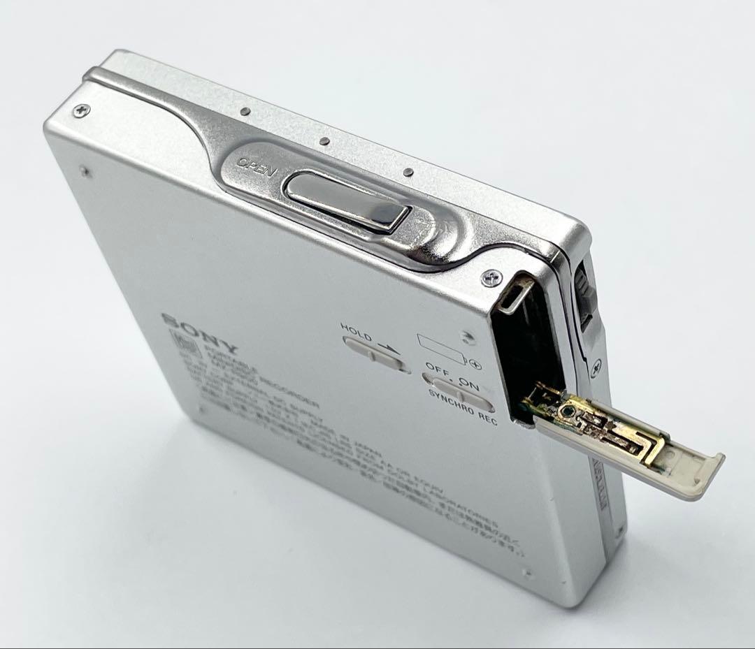 ジャンク　再生OK 録音× SONY MZ-R900 MDレコーダー