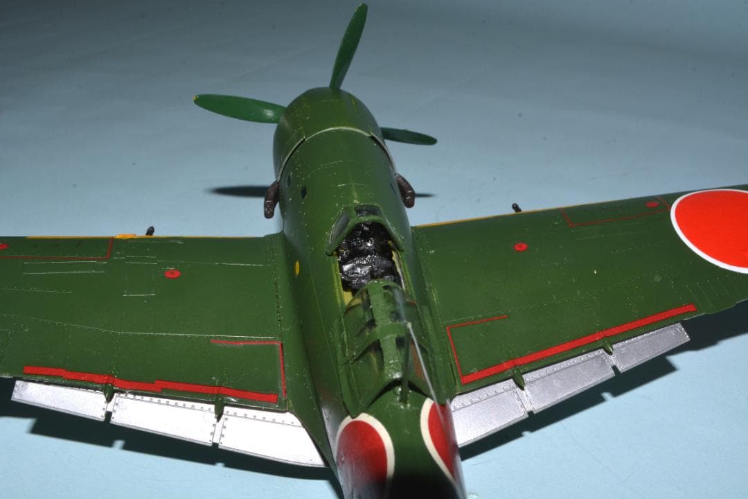 [完成品]　1/48スケール　日本陸軍　四式戦闘機『疾風』増加試作機