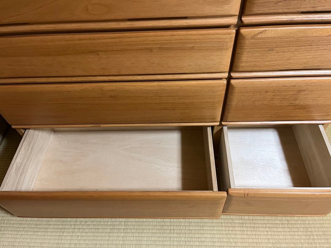 日本製　ウッドチェスト　洋服箪笥