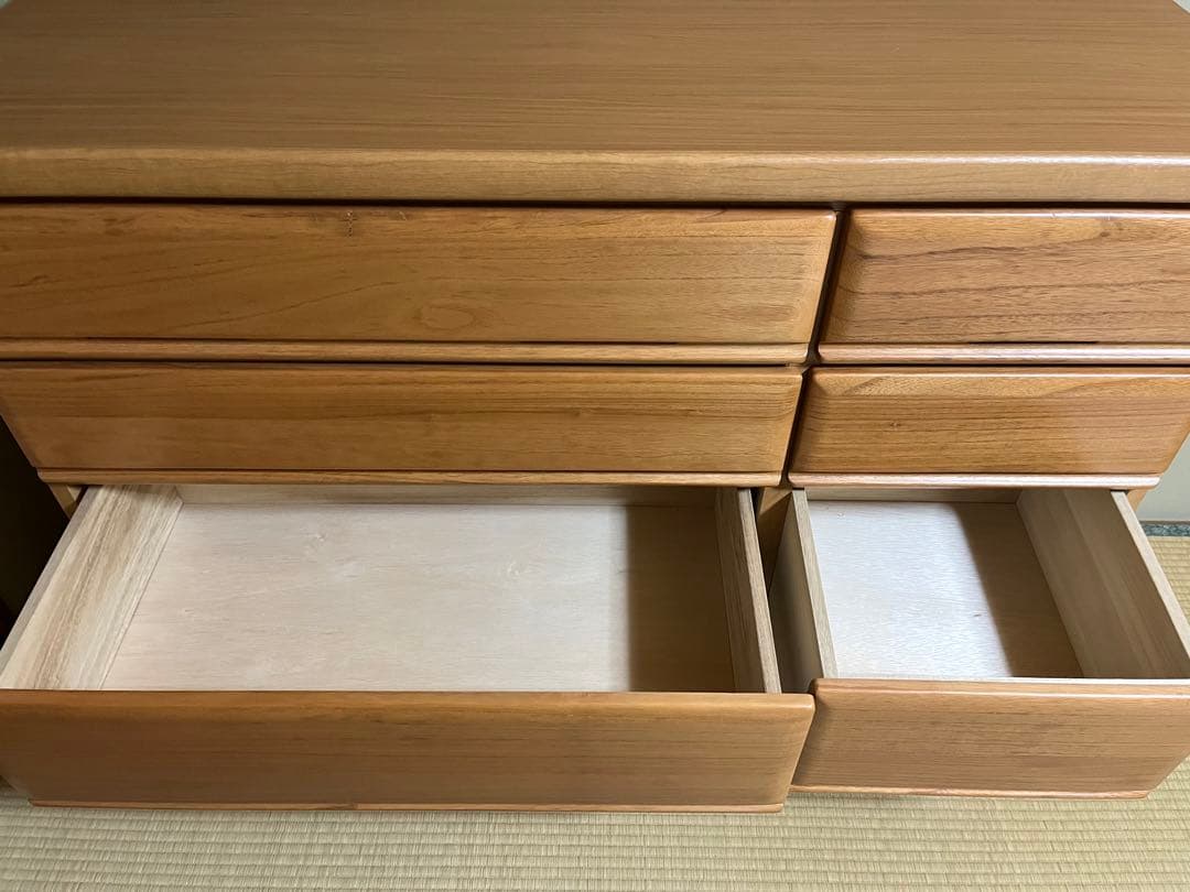 日本製　ウッドチェスト　洋服箪笥