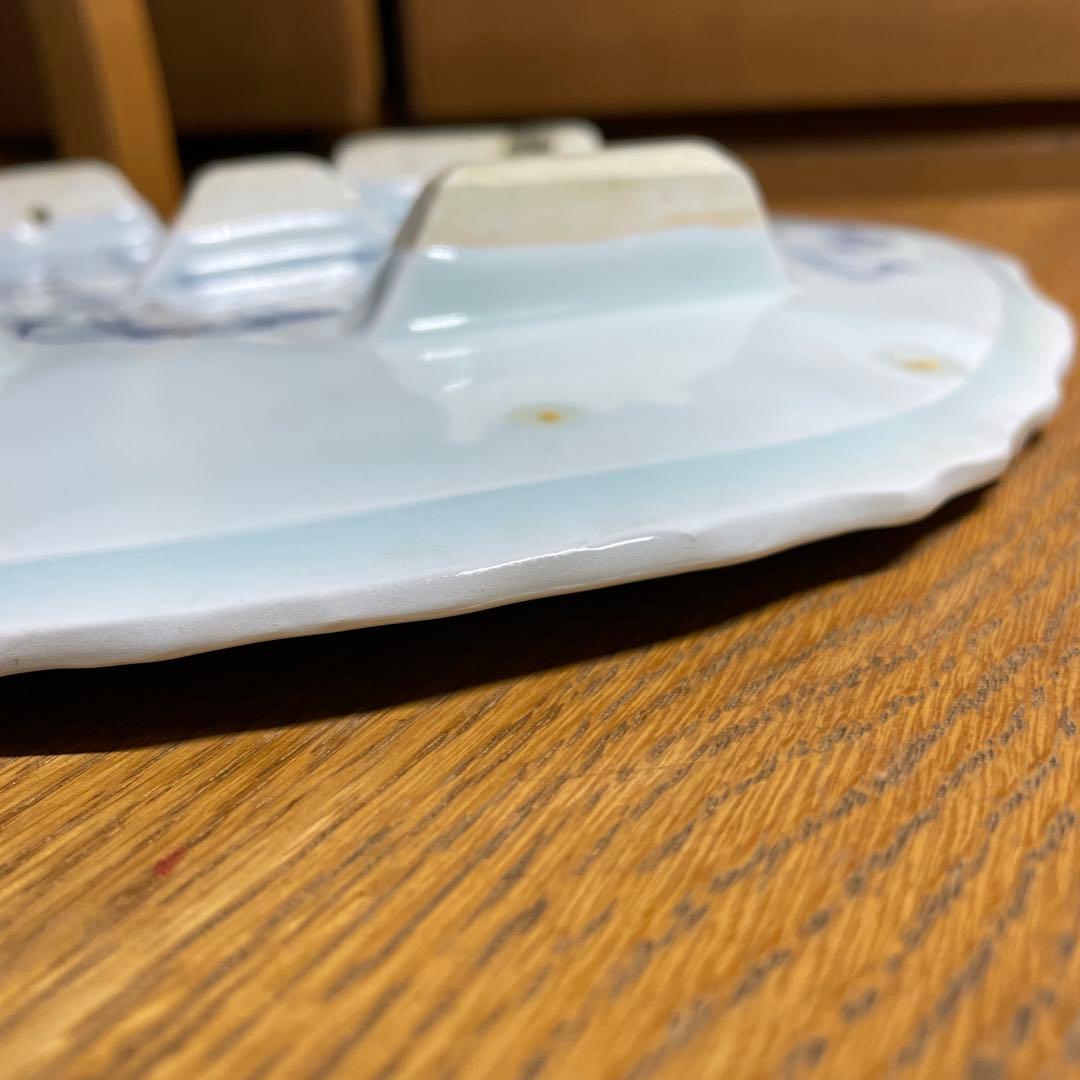 吉川正道　青白磁飾り皿